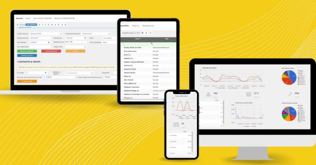 software gestione assistenza tecnica su tablet, telefono, computer e laptop