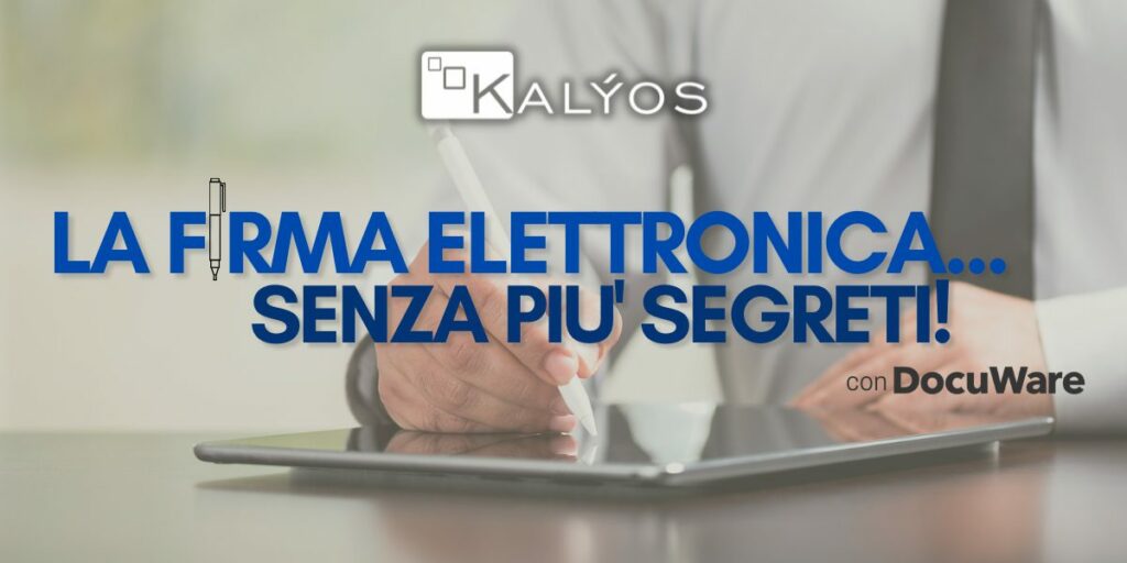 Tavoletta per la firma elettronica dei documenti
